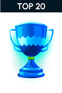Finish in TOP 20 in a tournament