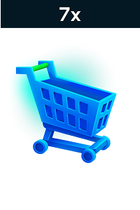 Make 7 shop purchases