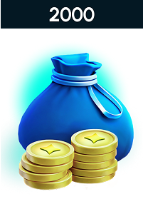 Accumulate 2000 coins